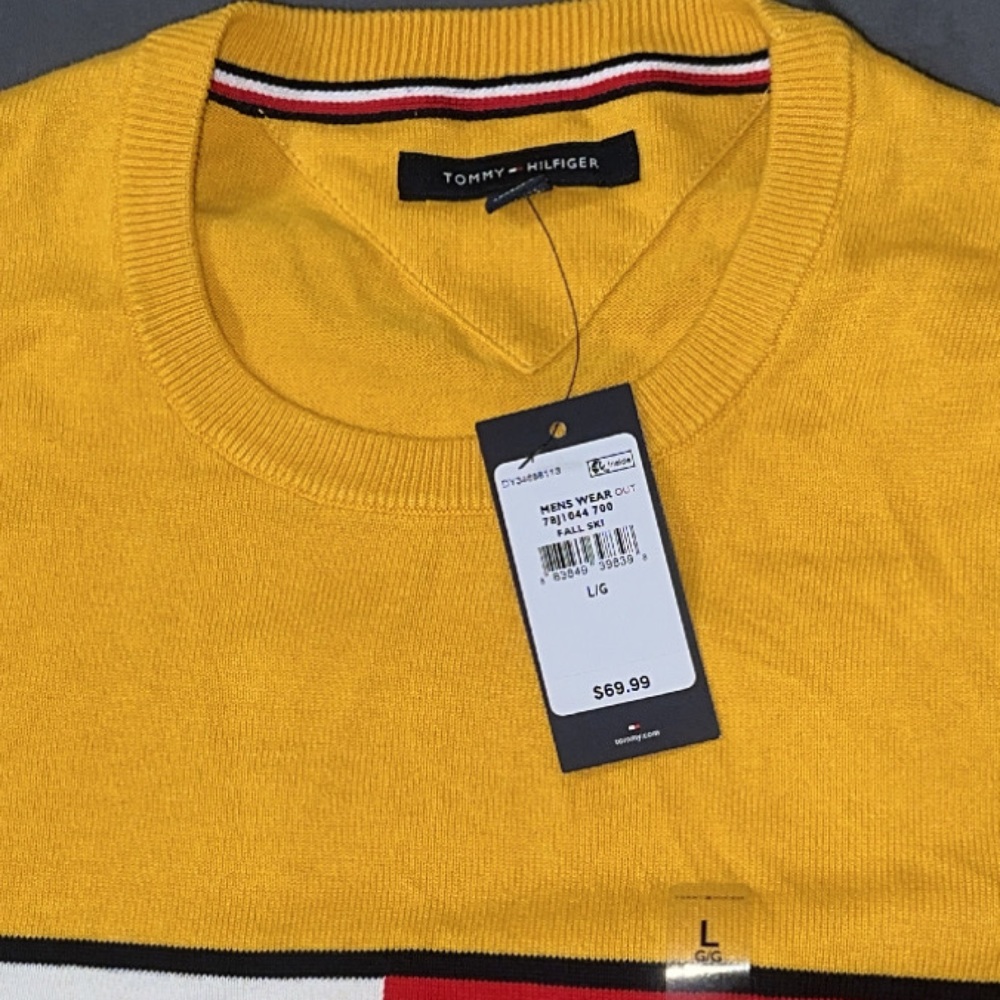 Tommy Hilfiger fall sweater